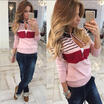 Fashion Women Long Sleeve Knitted Pullover Loose Sweater Jumper Tops Knitwear
