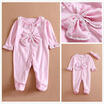 2pc Newborn Baby Girls Long Sleeve Romper Headband Clothes Outfits Set 09M Gift