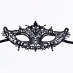 Halloween Costume Black Lace Sexy Women Eye Face Mask Masquerade Party Ball Prom