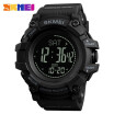 SKMEI For Men Outdoor Sports Watch Pedometer Waterproof Sports Calorie Countdown World Time Clock 1224