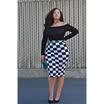 Fashion Printing One Word Shoulder Strap Color Casual Mini Skirt Hot Dress