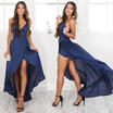 Women Cocktail Party Maxi Boho Long Dress Floral Beachwear Summer Split Sundress