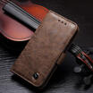 Vintage Leather Phone Case Magnetic Flip Card Holder Wallet Cover For iPhone