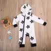 Newborn Infant Baby Boy Stars Print Jumpsuit Romper Bodysuit Outfit Kids Clothes