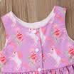 Floral & Unicorn Outfits Kid Baby Girl Mini Dress Tops Shorts Pants Clothes 1-6T