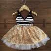 Summer Infant Vestido Bebé Niña Lentejuelas Encaje De Fiesta Tutú Verano Ropa