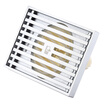 Submarine Submarine TKC50-10 rectangular shower room floor drain full copper bright side