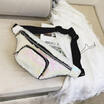 Reversible Mermaid Sequin Glitter Waist Fanny Pack Belt Bum Bag Pouch Hip Purse