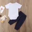 AU Seller Newborn Infant Baby Girls Cotton Romper PlaysuitPants Outfit Clothes