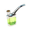 Mini Hookah Water Smoking Pipe Bong Smoking Tobacco Glass Bubbler Portable as
