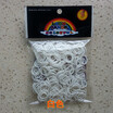 Three SEMBEM rainbow hair about 100 portable multi-color high elastic stretch rubber band elasticity easy to break