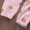 AU Infant Newborn Baby Girls HELLO WORLD Rompers Pants Bodysuit Clothes Outfits