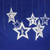 7pcs Xmas Hollow Star Hanging Christmas Bar Ceiling Wedding Party Home Decor