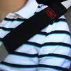 WRC car seat belt shoulder suit lengthen four seasons breathable belt sets of interior decoration supplies red