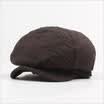 New fall Winter Mens Genuine Fur Ivy Hat Cap Headgear Beanie Beret Cabbie cap