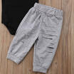 Fashion Newborn Baby Girls Boy Romper Playsuit JumpsuitPants Outfit Clothes Set