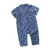Toddler Baby Boys Girls Outfit Camouflage Denim Jumper Bodysuit Romper Clothing