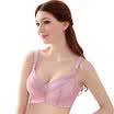 Pui Mami Miley Lace Steel Tail No trace on the deduction of pregnant women breast bra underwear B7022 purple 95C