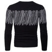 AOWOFS new foreign trade mens sweater round neck pullover sweater sweater bottoming shirt YM002