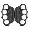 PaulOne two fitted stainless steel emergency escape glove set against a pair of anti-wolf fist guard glove Y1110