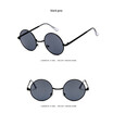 2018 nets red box round frame gradual change mens fashion sea sunglasses retro fashion sunglasses