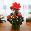 Mini Tabletop Desktop Merry Christmas Tree Xmas Ornaments Party Decorations Gift