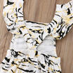 UK Summer Baby Girl Bodysuit Clothes Romper Jumpsuit Playsuit Sunsuit Kid Outfit