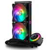 CoolerMaster Ice G240S RGB CPU Water Cooling Radiator I9 2066 AM4ARGB Lamp Beads Dual Cavity Pump Luminous Cooling Temperature Sensing