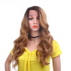 YYONG 20" Long Weave Cosplay Wigs T427 Color Brown Blonde Women Wig Heat Resistant Synthetic Hair Wigs For Black Women