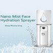 Portable Nano Mist Sprayer Facial Body Nebulizer Steamer Moisturizing Skin Care Mini USB Face Spray Beauty Instruments