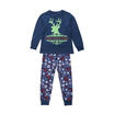 Family Matching Christmas Snowflake Pajamas Set Kids Deer Sleepwear Nightwear
