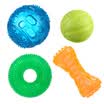 Juego de juguetes de entrenamiento interactivo para perros pequeños y felices Paquete de 4 juguetes para perros pequeños y medianos