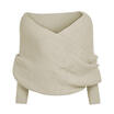 Women Casual Loose Wrap Sleeve Knitted Sweater Tops Cardigan Outwear Coat Top