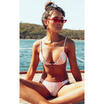 Fashion New Sexy Women Bikini Set Push-up Padded Bra Swimsuit Swimwear Pink UK