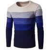 Mens Casual Round Neck Fashion Knit Sweater Pullover Knitwear Jumper Coat Tops