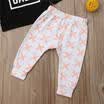 3pcs Newborn Toddler Infant Baby Boy Girl Clothes T-shirt TopsPants Outfits Set