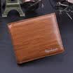 Mens Leather Bifold ID Card Holder Purse Wallet Billfold Handbag Slim Clutch US
