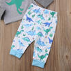 Newborn Infant Kid Baby Girl Boy Long SleevesLong Pants Clothes 2PCS Outfit Set