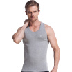 Seven wolves men&39s vest cotton sports fitness womb male spring&summer rendering sweater 98702 gray XXXL