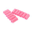 12pcs Magic Sponge Foam Cushion Hair Styling Rollers Curlers Twist Tool Salon Pink