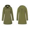 AU Ladies Women Trench Coat Mac Fashion Button Lapel Collar Long Jacket Outwear