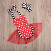 Toddler Girls Princess Dress Kids Baby Wedding Pageant Lace Sleeveless Dresses