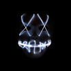 Halloween LED Light Mask Scary Smiling face Rave Purge Festival Cosplay Party