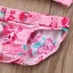 Lovely Kid Baby Girl Floral Bikini Set Swimwear Swimsuit Bathing Suit Beachwear