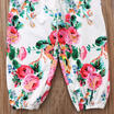 Cute Toddler Kids Girls Summer Floral Overall Romper Jumpsuit Outfit Clothes