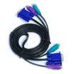 Sanbao SANBAO SKV-B300 KVM three parallel PS2 mouse keyboard VGA cable KVM switch cable dedicated line male to female 3 meters