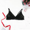 Women Lace Floral Bralette Bralet Bra Bustier Crop Top Cami Unpadded Bra Set