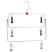 Garment racks multi-function six folder drying racks pants rack JX-0716 two loaded