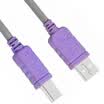 Sanba SANBAO SUN-10 standard USB dual magnetic ring high-performance transmission gray print line 10 meters