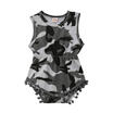 Toddler Baby Girl Boy Romper Jumpsuit Cotton Sunsuit Kid Summer Clothes Sets UK